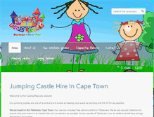 Tablet Screenshot of castles4rascals.co.za
